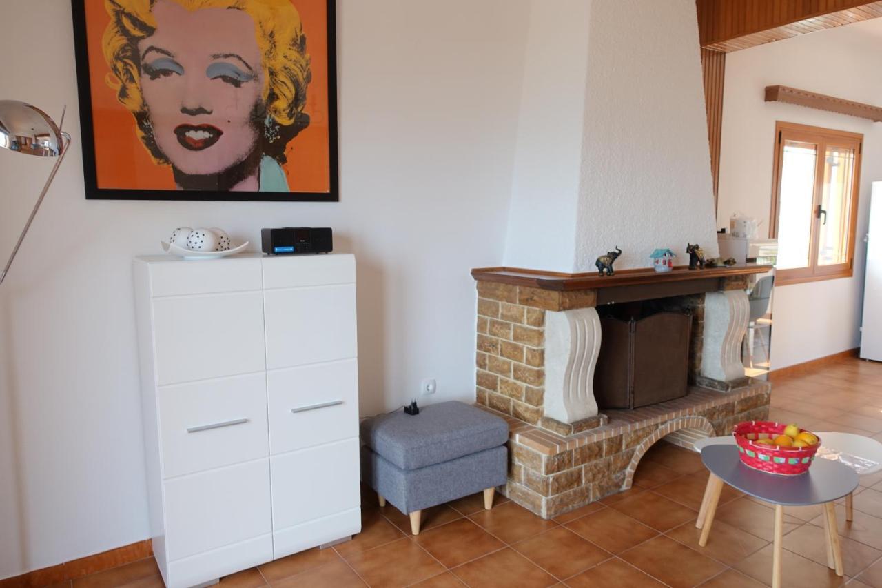 Villa In Kalloni Direkt Am Meer, Tolle Aussicht Extérieur photo
